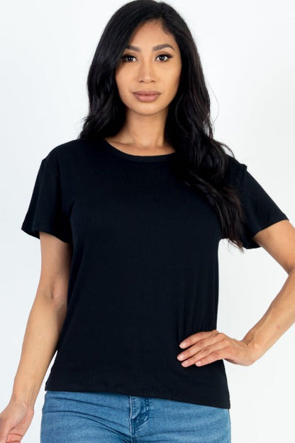 Basic Short Sleeve T-shirt (CAPELLA)