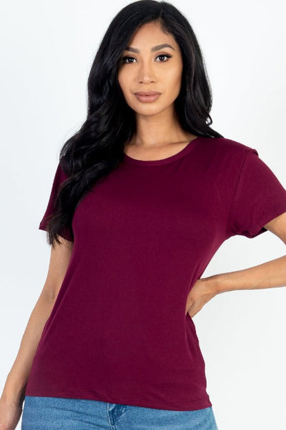 Basic Short Sleeve T-shirt (CAPELLA)