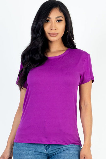 Basic Short Sleeve T-shirt (CAPELLA)