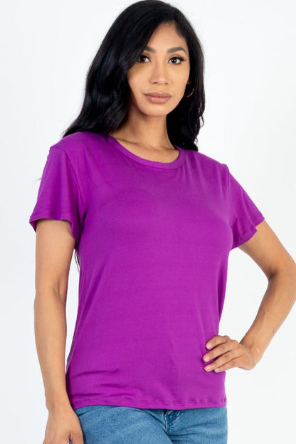 Basic Short Sleeve T-shirt (CAPELLA)