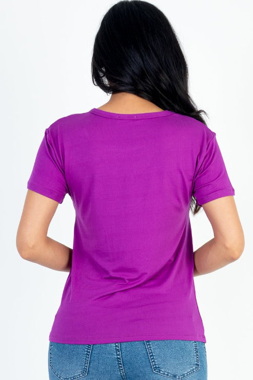 Basic Short Sleeve T-shirt (CAPELLA)