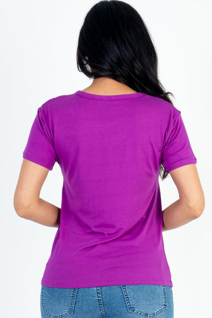 Basic Short Sleeve T-shirt (CAPELLA)