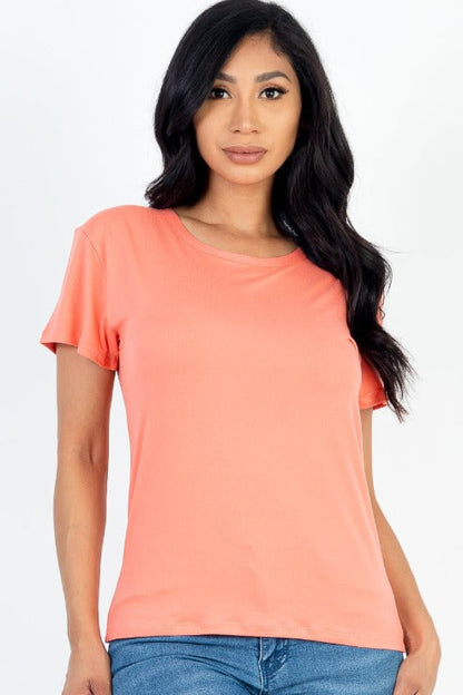 Basic Short Sleeve T-shirt (CAPELLA)