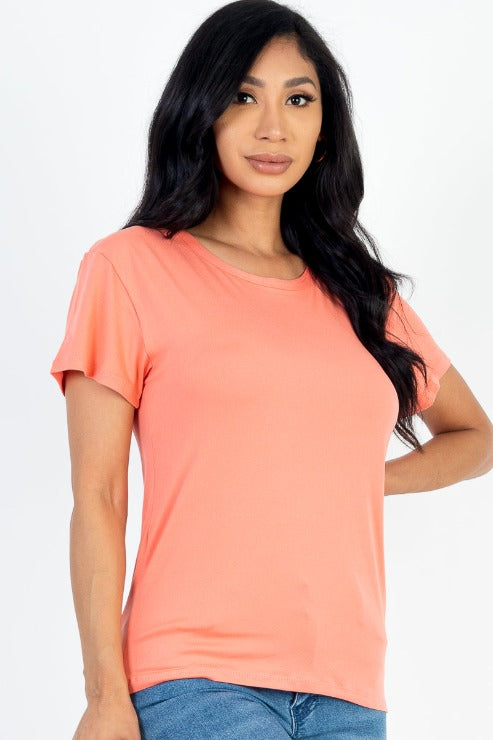Basic Short Sleeve T-shirt (CAPELLA)