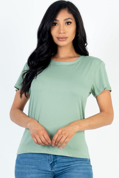 Basic Short Sleeve T-shirt (CAPELLA)
