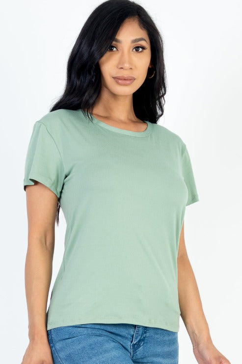 Basic Short Sleeve T-shirt (CAPELLA)