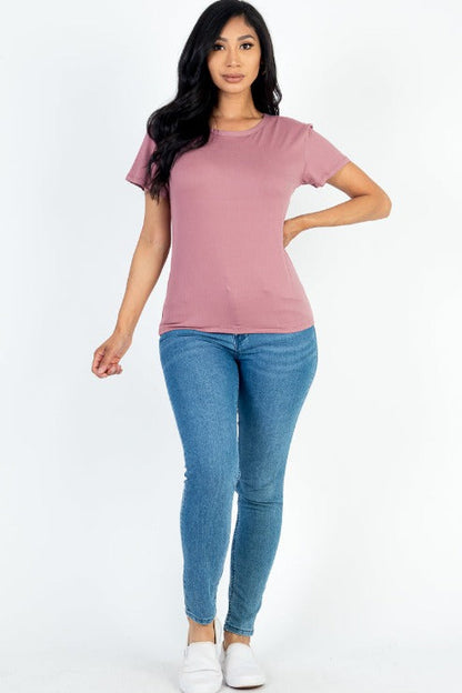 Basic Short Sleeve T-shirt (CAPELLA)