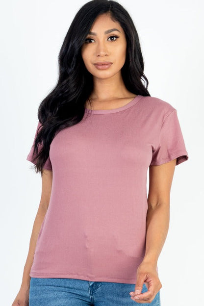 Basic Short Sleeve T-shirt (CAPELLA)