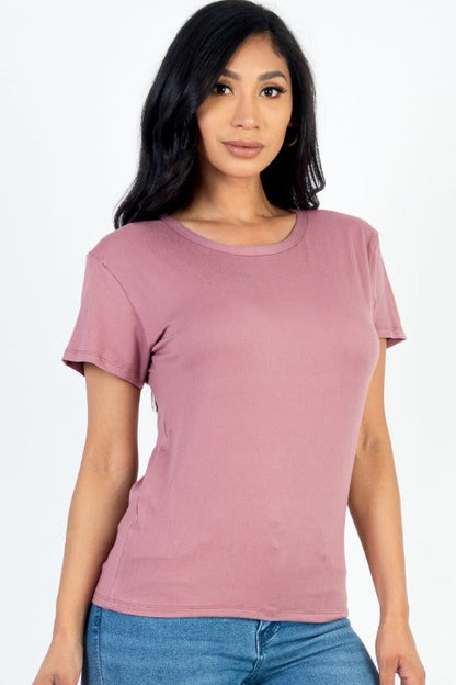Basic Short Sleeve T-shirt (CAPELLA)