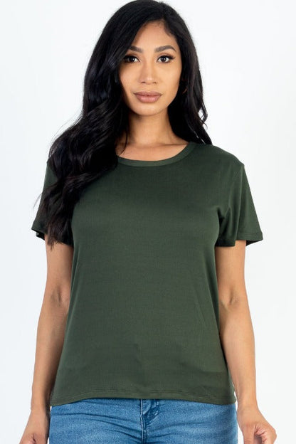 Basic Short Sleeve T-shirt (CAPELLA)