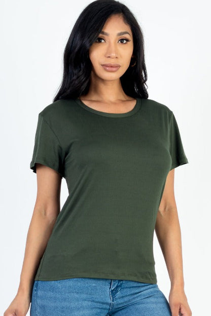 Basic Short Sleeve T-shirt (CAPELLA)