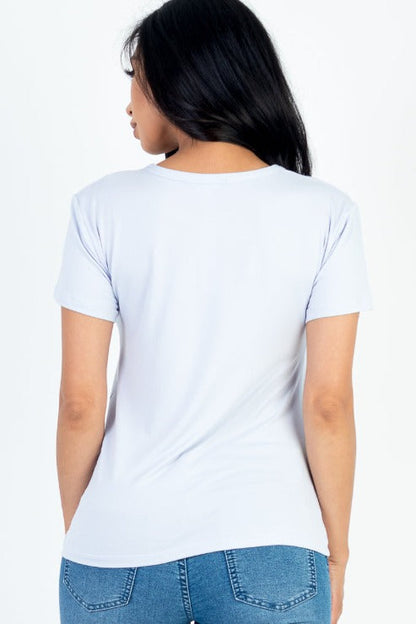 Basic Short Sleeve T-shirt (CAPELLA)