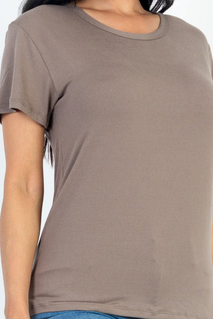 Basic Short Sleeve T-shirt (CAPELLA)