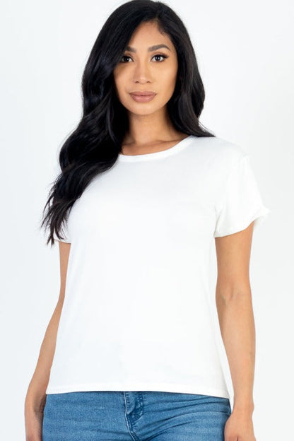 Basic Short Sleeve T-shirt (CAPELLA)
