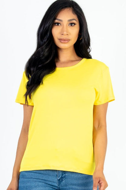 Basic Short Sleeve T-shirt (CAPELLA)