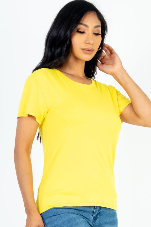 Basic Short Sleeve T-shirt (CAPELLA)
