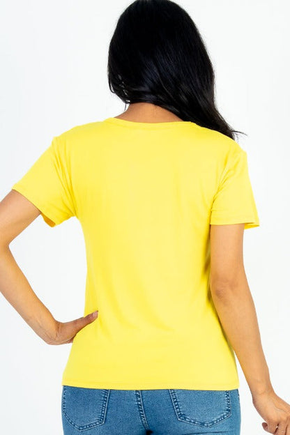Basic Short Sleeve T-shirt (CAPELLA)
