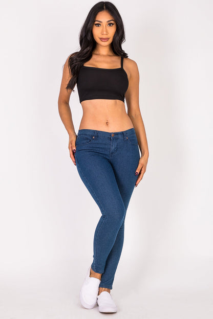 Ribbed Knit Cami Crop Top (CAPELLA)