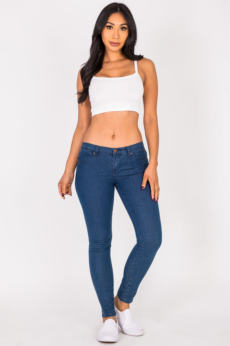 Ribbed Knit Cami Crop Top (CAPELLA)