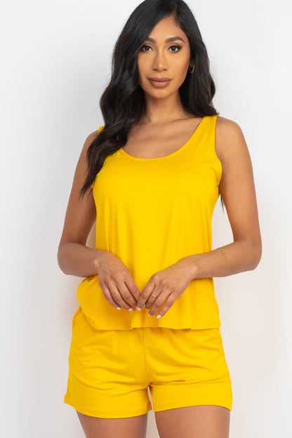 Comfy Tank Top & Shorts Set (CAPELLA)