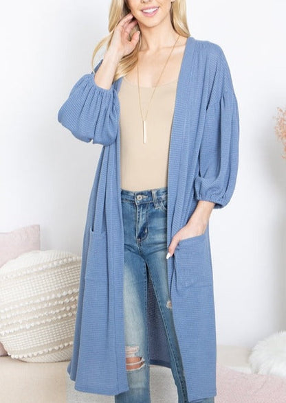 Blue Aurora Duster