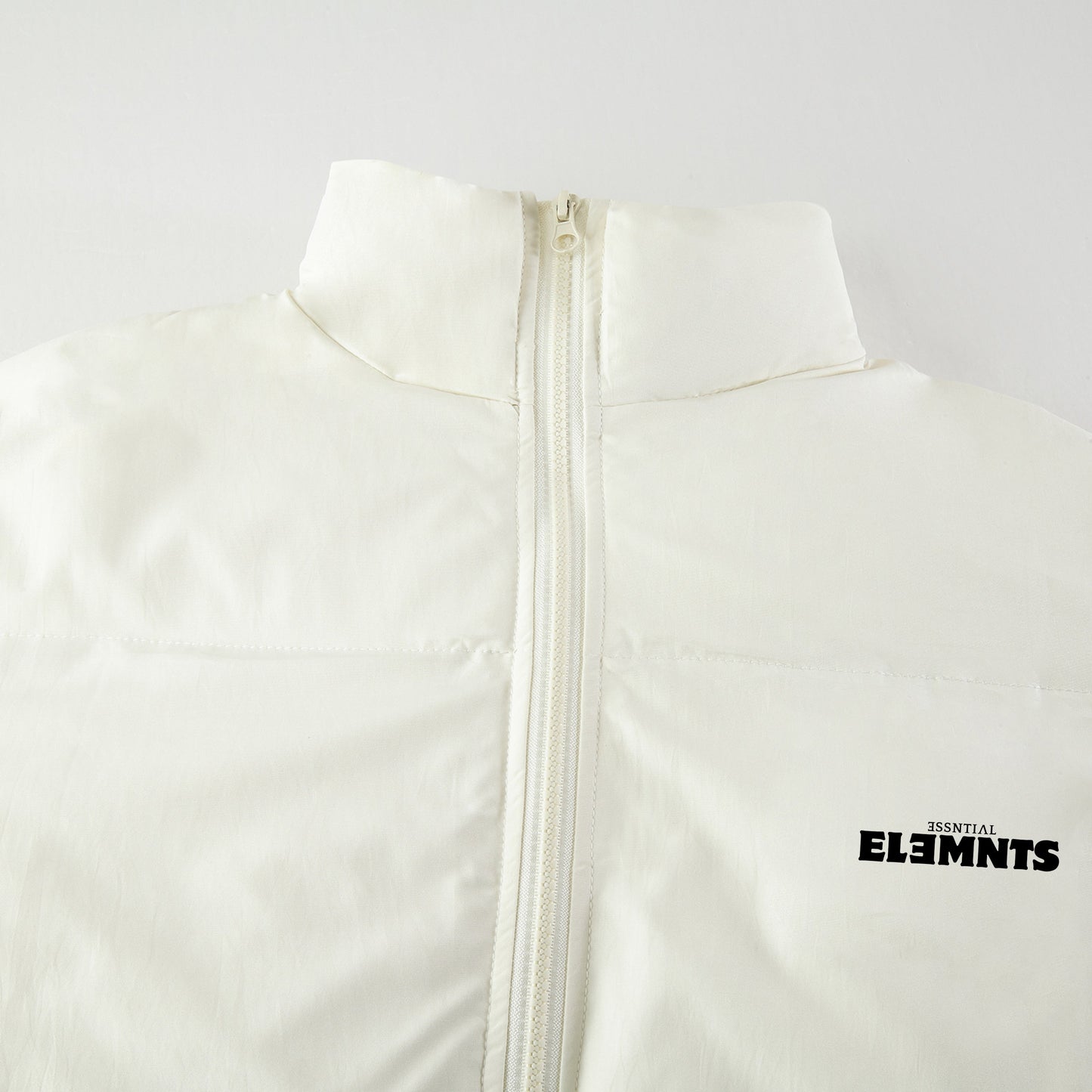 ESSNTIAL ELEMNTS Unisex 900G Zipper Puffer Coat