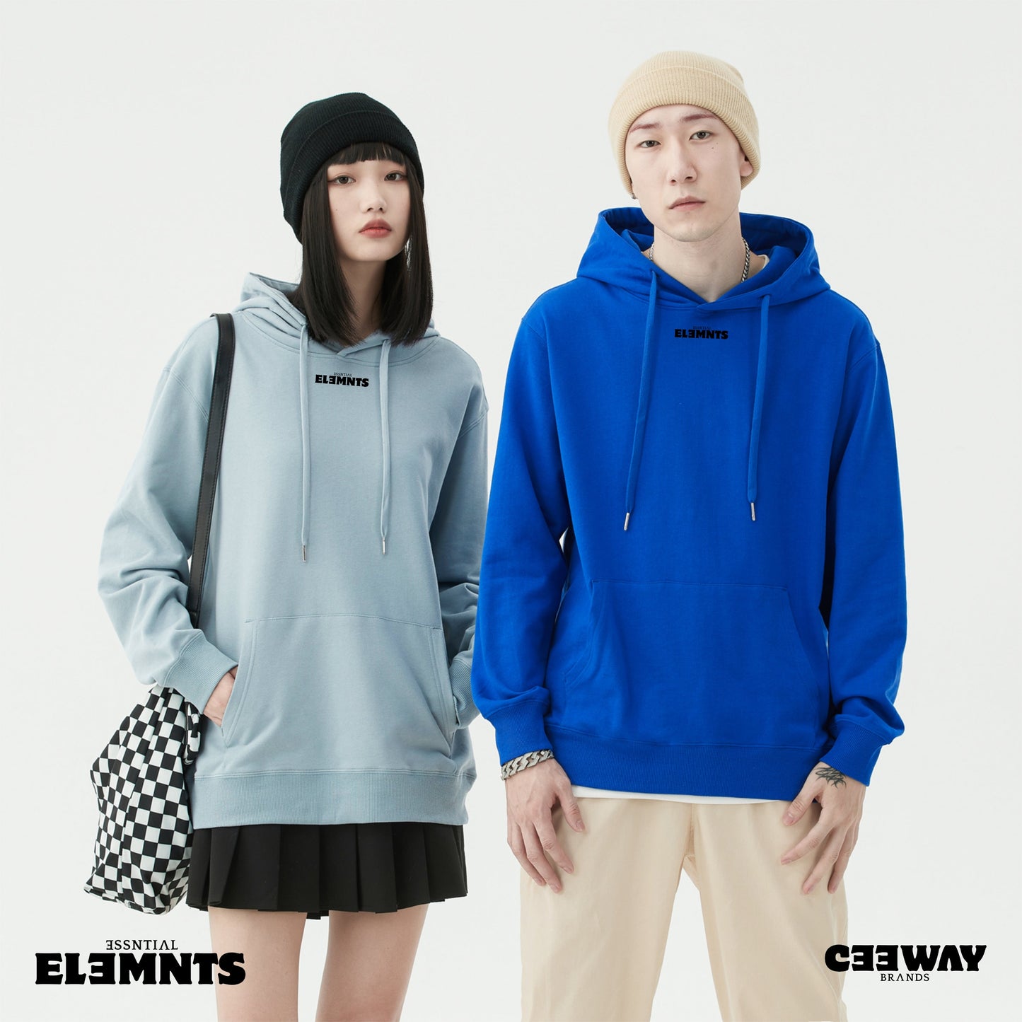 ESSNTIAL ELEMNTS Unisex 300G Street Classic Hoodie