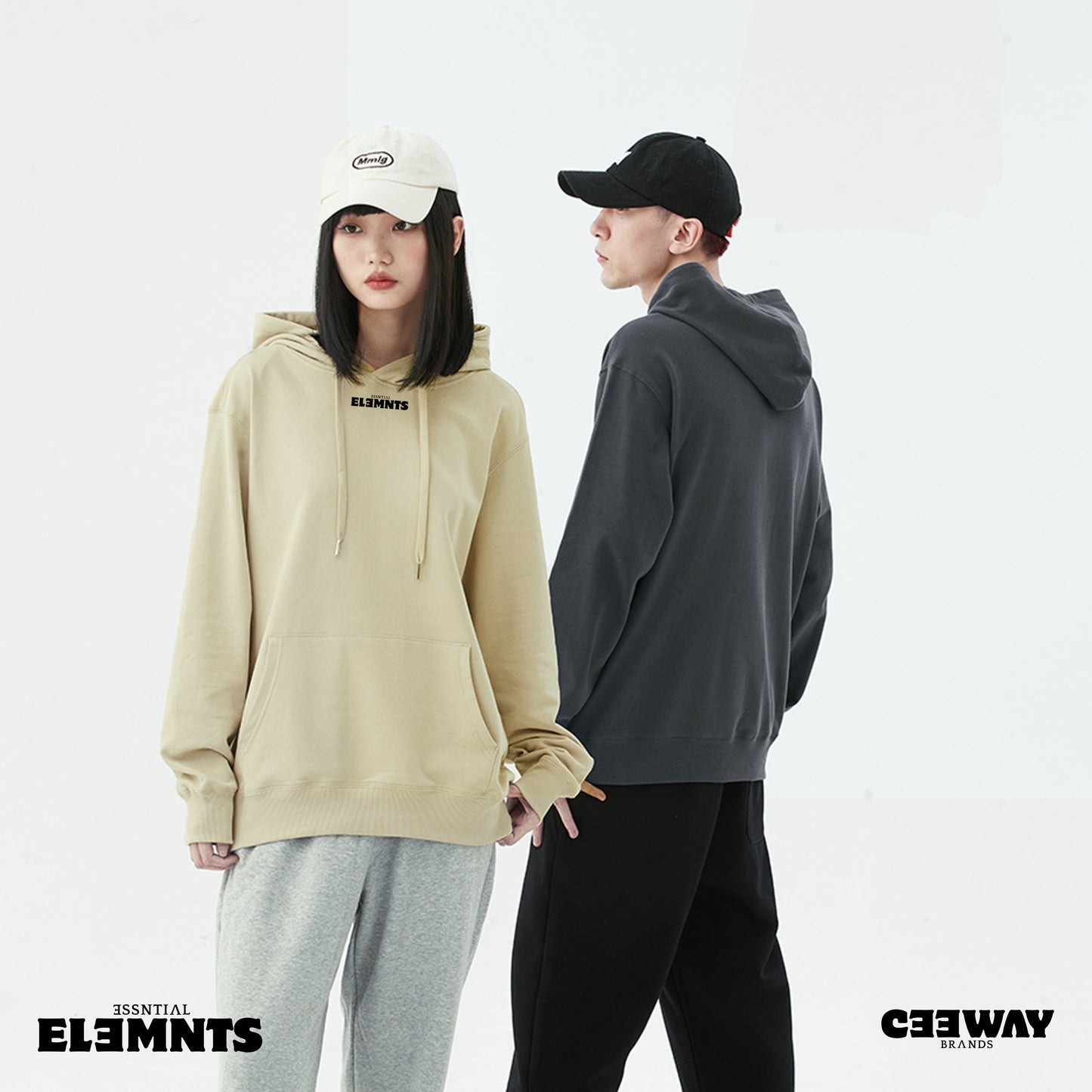 ESSNTIAL ELEMNTS Unisex 300G Street Classic Hoodie