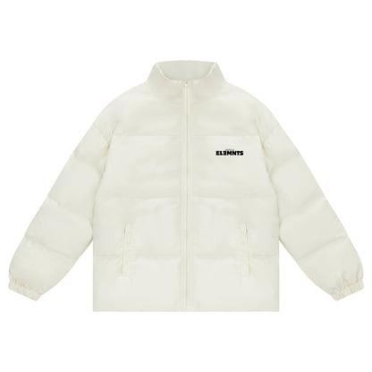 ESSNTIAL ELEMNTS Unisex 900G Zipper Puffer Coat