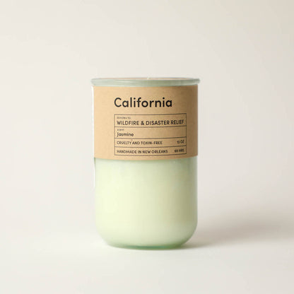 Rebuild, California Wildfire Relief / Jasmine Scent: Candles for Good