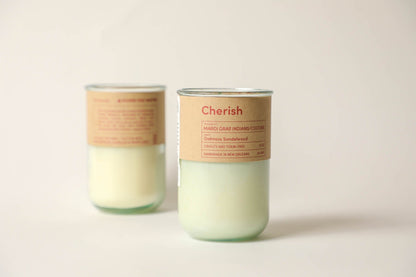 Cherish, Mardi Gras Indians / Oak Moss Scent: Candles for Good