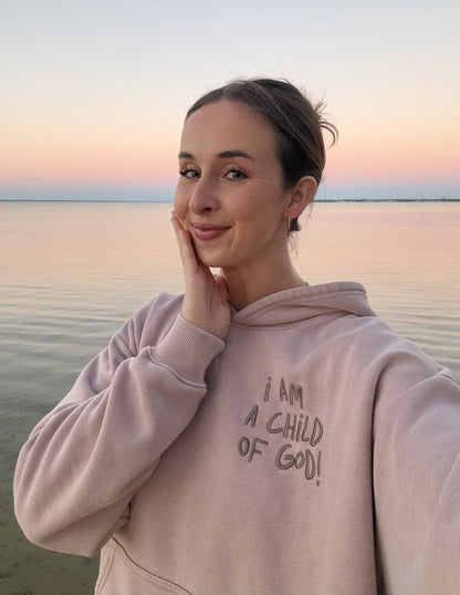 Child of God Brown Unisex Hoodie