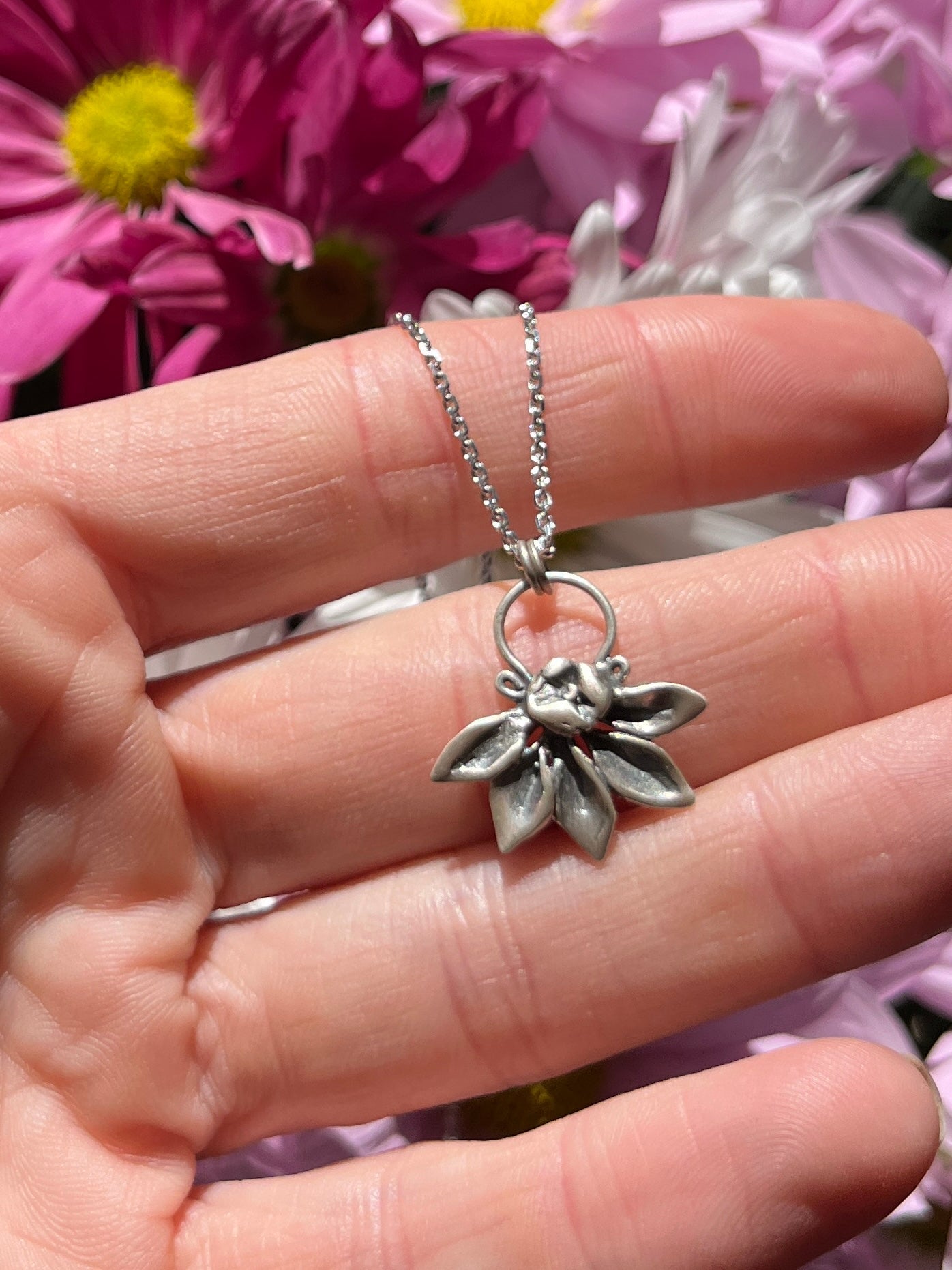 Lotus Flower Necklace