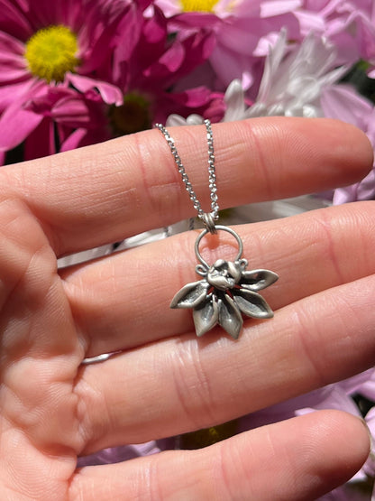 Lotus Flower Necklace