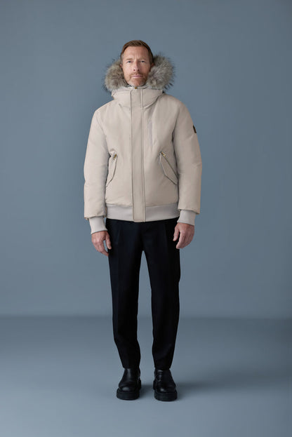 Mackage Dixon 2-in-1 Nordic Tech Down Bomber with Natural Fur