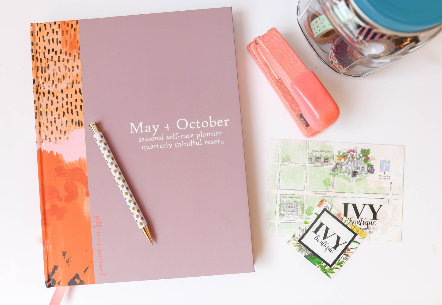 May + October Seasonal Self-Care Planner // Quarterly Mindful Reset®