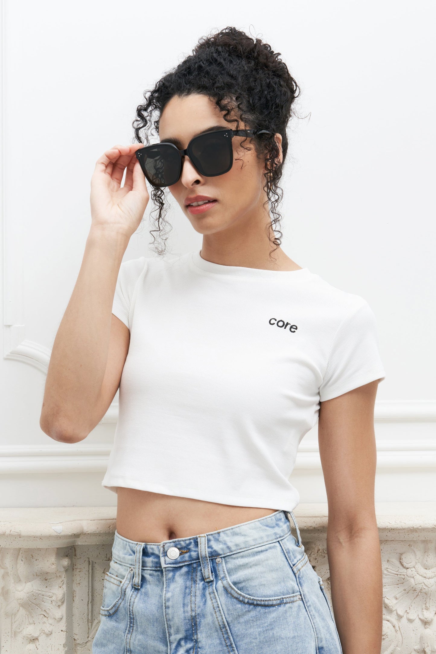 Dom Sunglasses Black/Smoke Lens