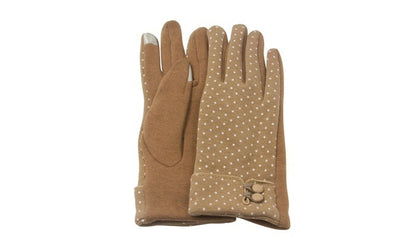 Women's Touchscreen-Compatible Fleece Gloves