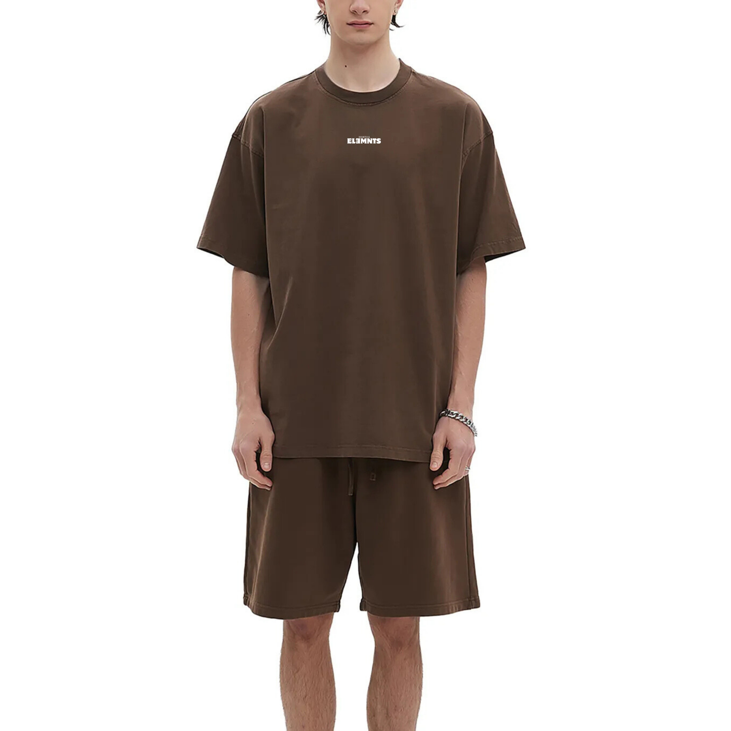 ESSNTIAL ELEMNTS Unisex DS Vintage Stone Wash Tee