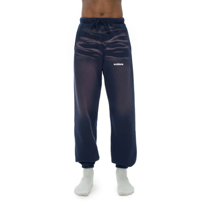 ESSNTIAL ELEMNTS Unisex 375G Faded Wash Fleece Joggers