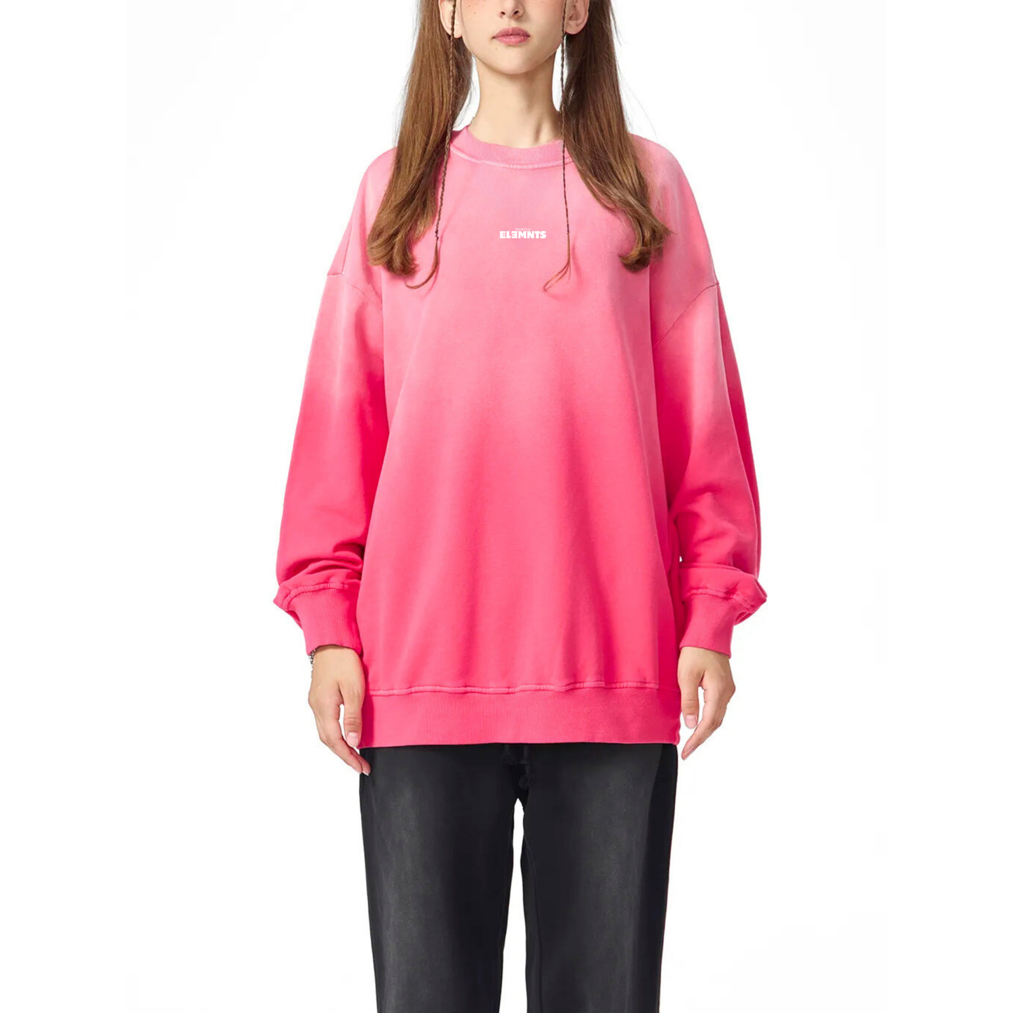 ESSNTIAL ELEMNTS Unisex 350G Handcrafted Faded Sweatshirt