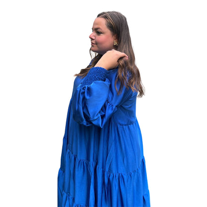 Swuun Sapphire Blue Ethereal Dress
