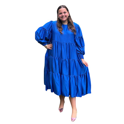 Swuun Sapphire Blue Ethereal Dress