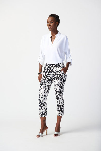 Joseph Ribkoff Animal Print Millennium Pull-On Pants 241264