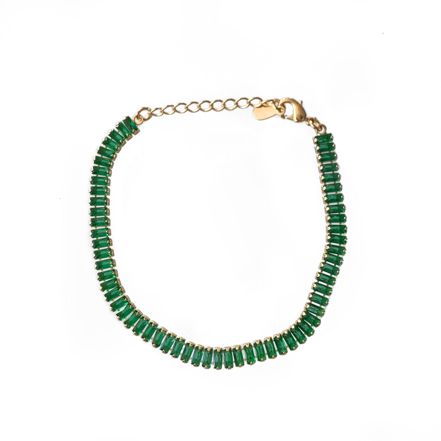 Green CZ Bracelet
