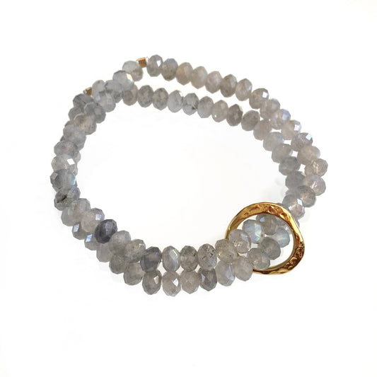 Double Labradorite Bracelet