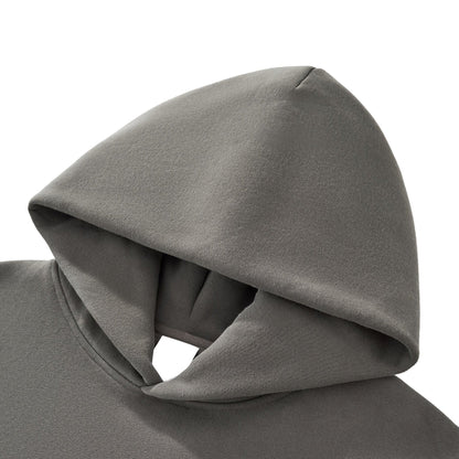 ESSNTIAL ELEMNTS Unisex 350G Fleeced Boxy Hoodie