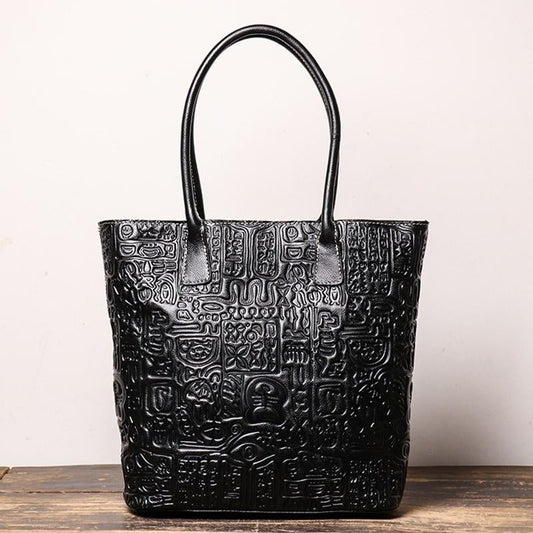 MARCIA Classic Leather Tote