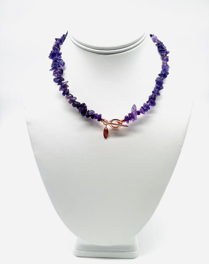 Amethyst Necklace Set