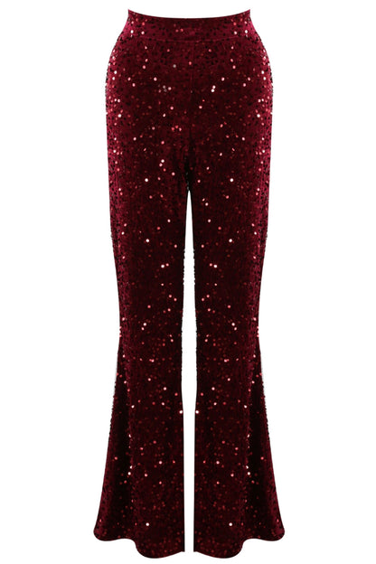 CELESTE SEQUIN TROUSERS